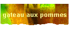 gateau aux pommes